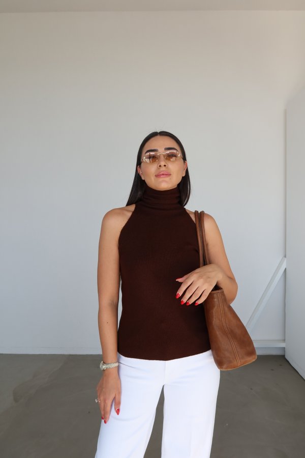 Kolsuz Balıkçı Triko Bluz