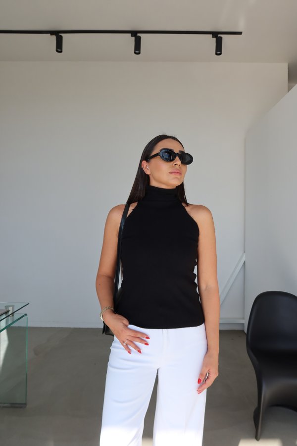 Kolsuz Balıkçı Triko Bluz