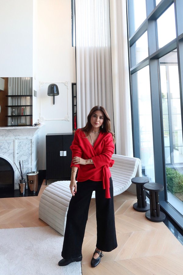 Kruvaze Bağlamalı Kazak