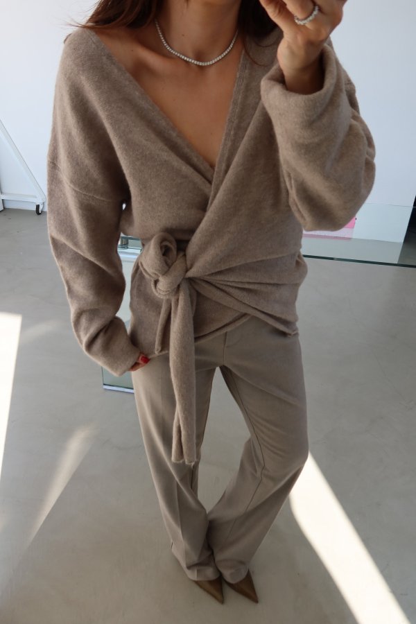 Kruvaze Bağlamalı Kazak