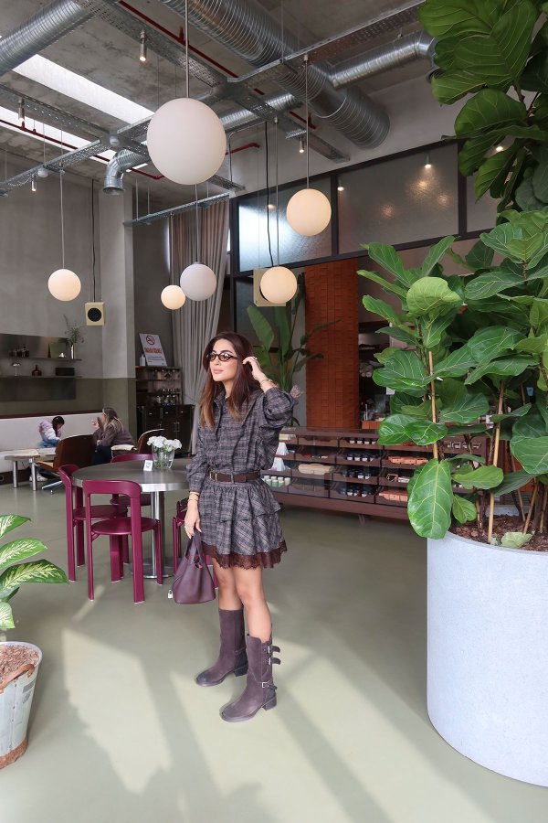 Pötikareli Gömlek Etek Takım