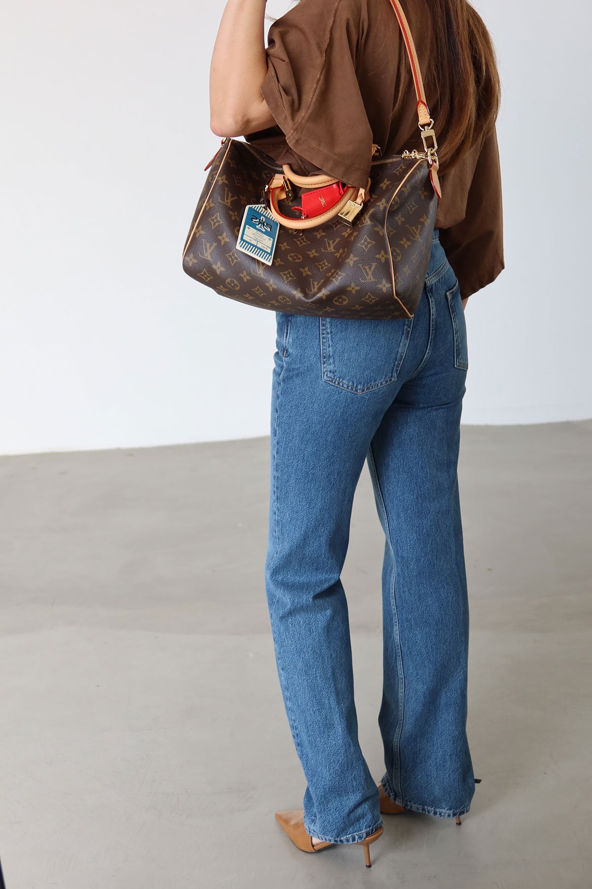 Yüksek Bel Düz Kesim Jean