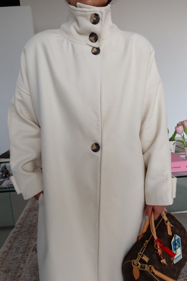 Dik Yak Uzun Kaşe Kaban