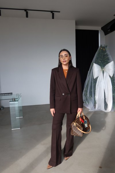 Likralı İspanyol Paça Jean