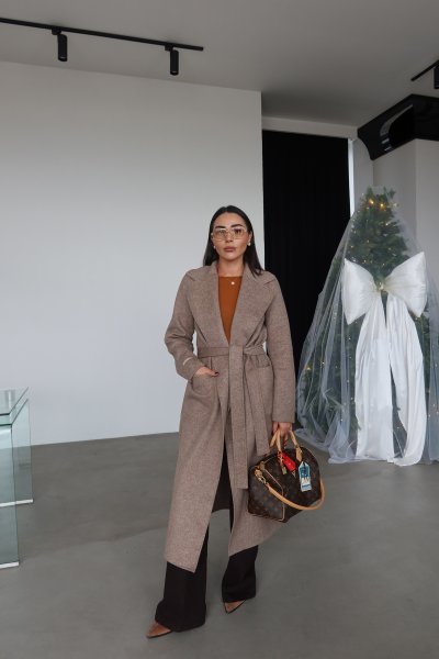 Torba Cepli % 100 Yün Kaban