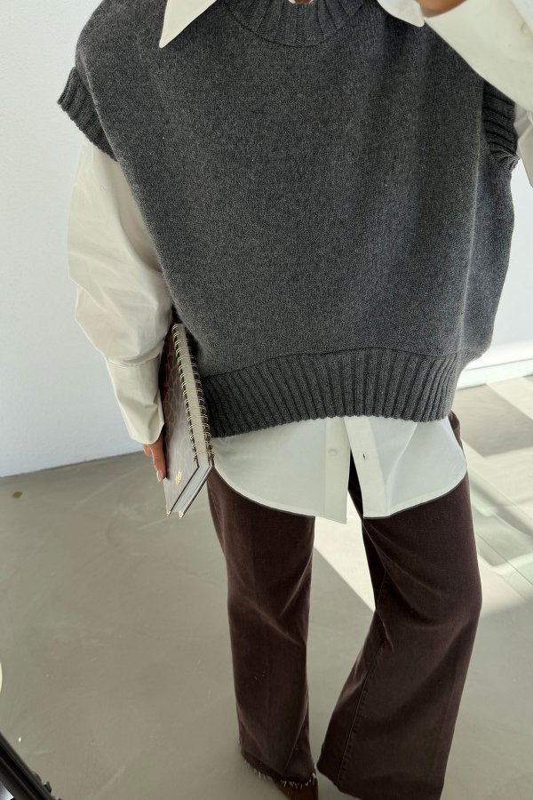 Verev Kesim Oversize Süveter