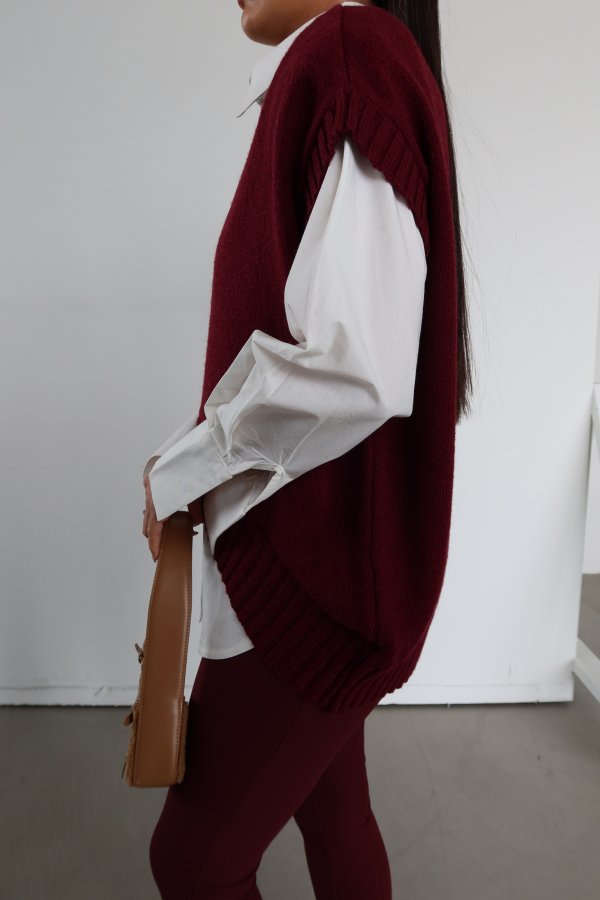 Verev Kesim Oversize Süveter