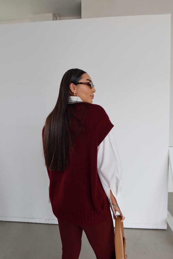 Verev Kesim Oversize Süveter