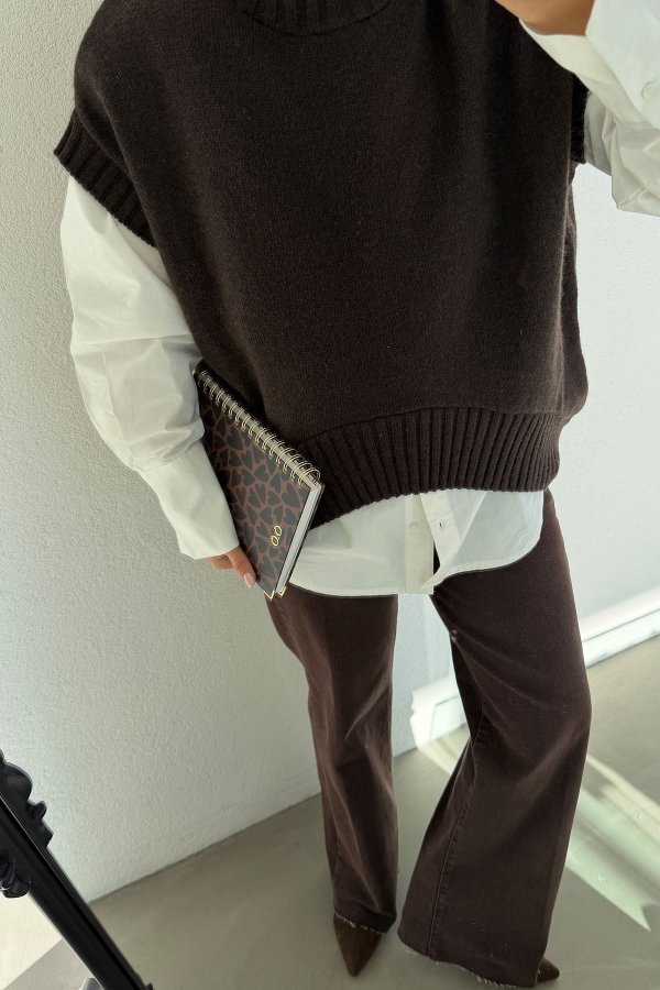 Verev Kesim Oversize Süveter