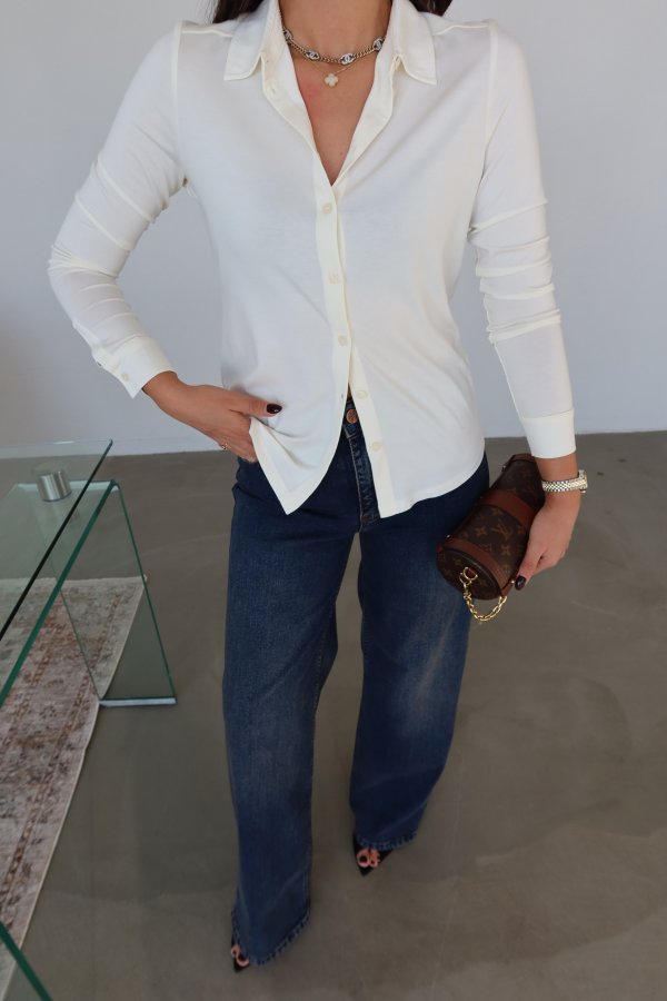 Yumuşak Dokulu Basic Gömlek