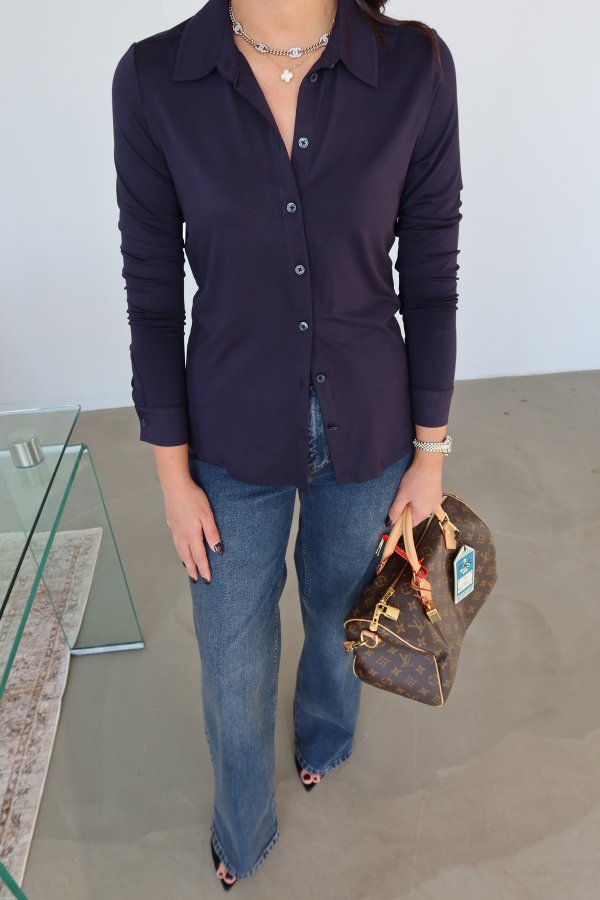 Yumuşak Dokulu Basic Gömlek