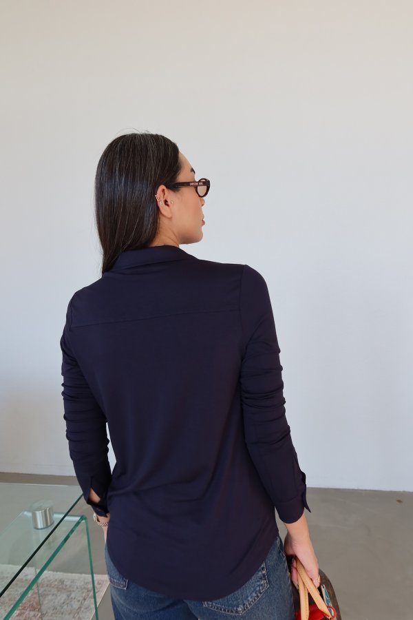 Yumuşak Dokulu Basic Gömlek