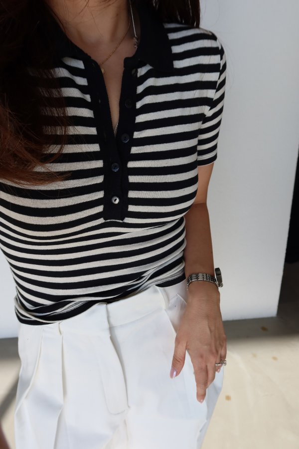 Polo Yaka Triko Bluz