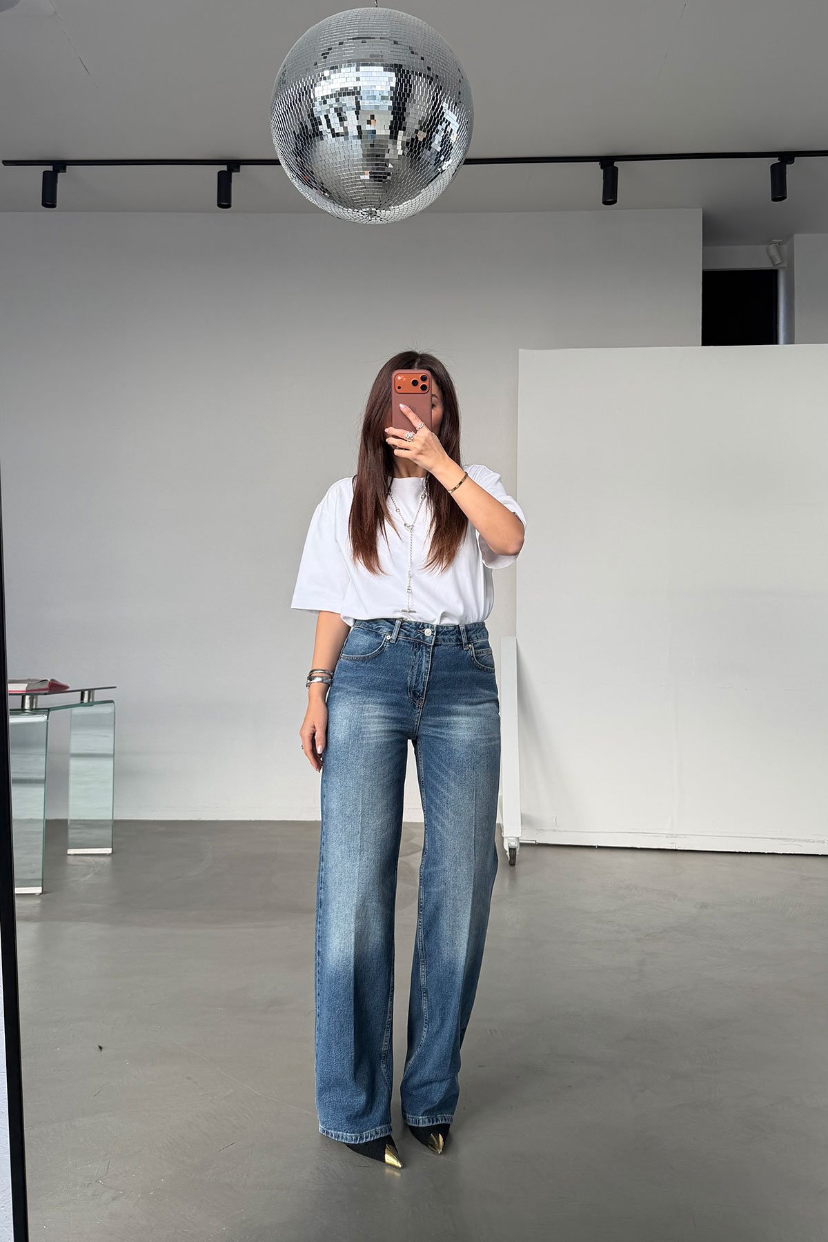 Likralı Relax Fit Jean