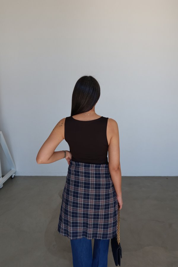 Kalın Askılı U Yaka Atlet