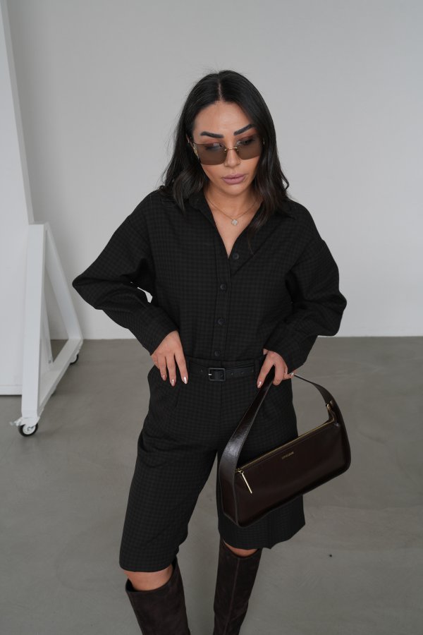 Tok Doku Ekose Gömlek