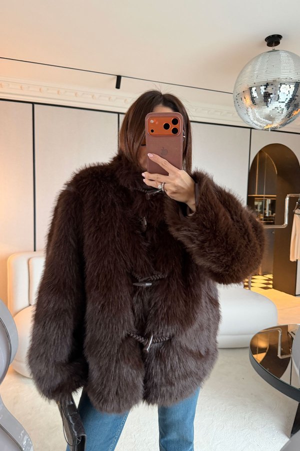 Premium Oversize Kürk Robin