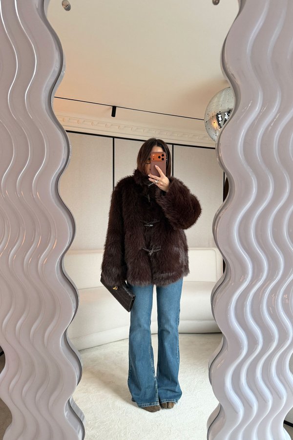 Premium Oversize Kürk Robin