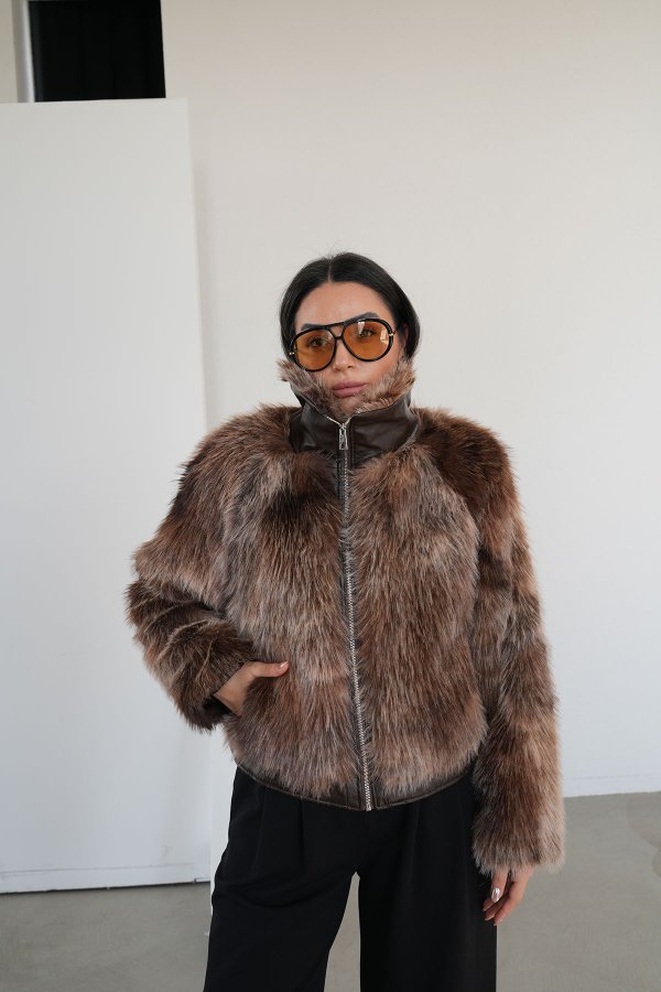 Premium Karışık Desenli Kürk