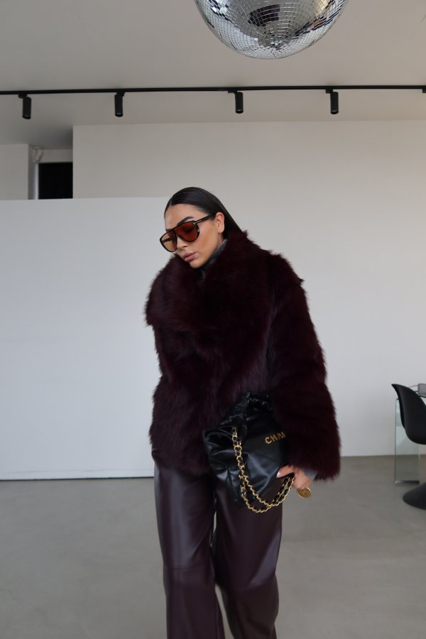 Premium Gömlek Yaka Kürk