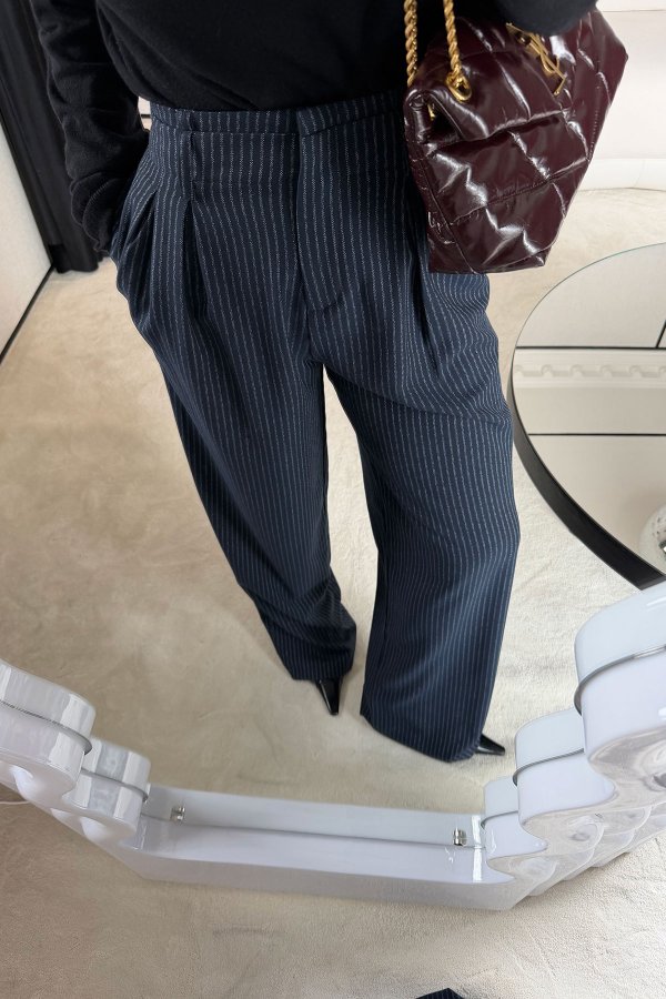 Çizgili Palazzo Pantolon