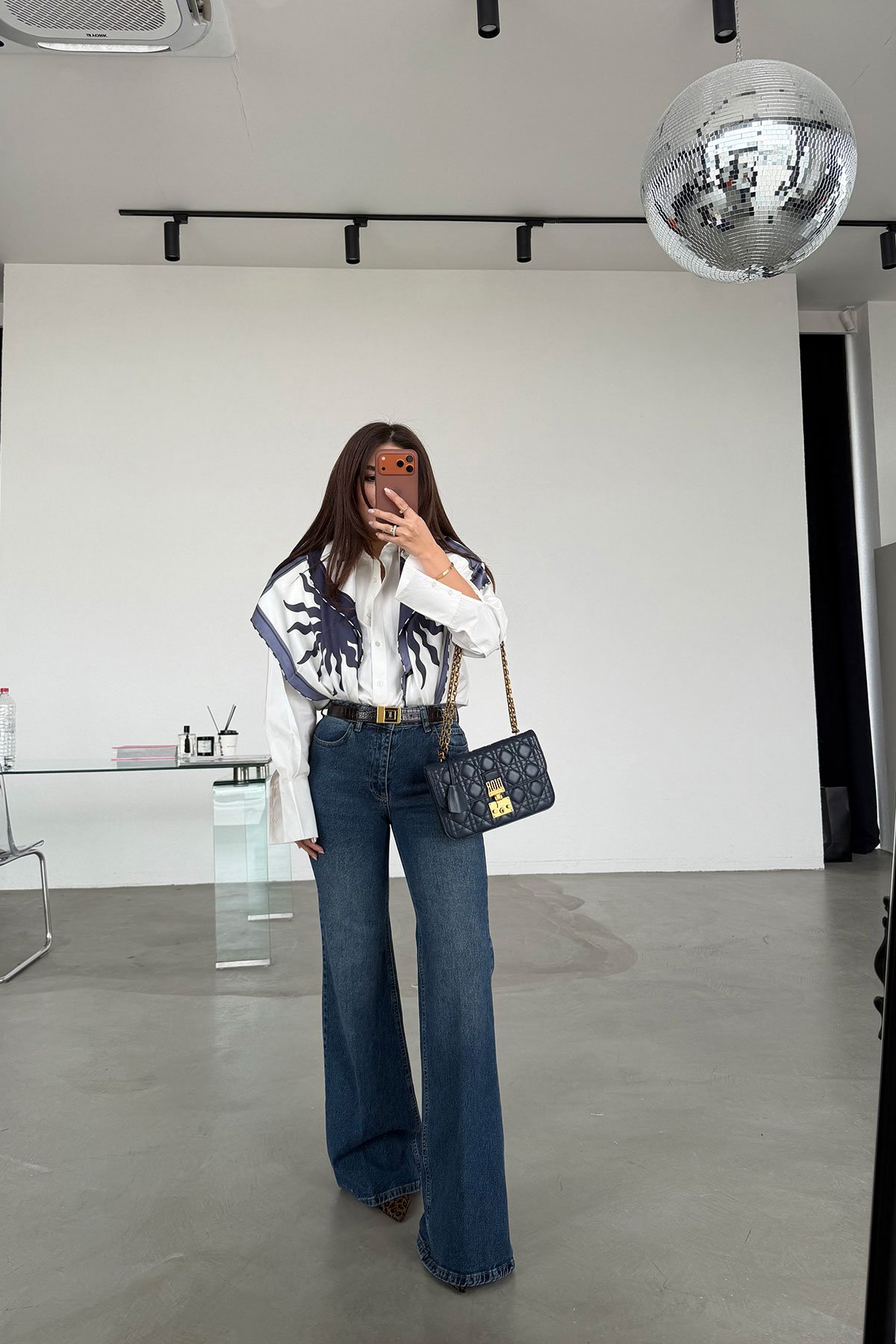 İspanyol Paça Taşlamalı Jean