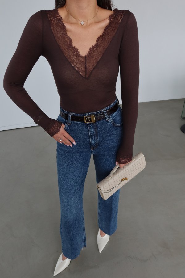 Paçası Kesik Straight Fit Jean