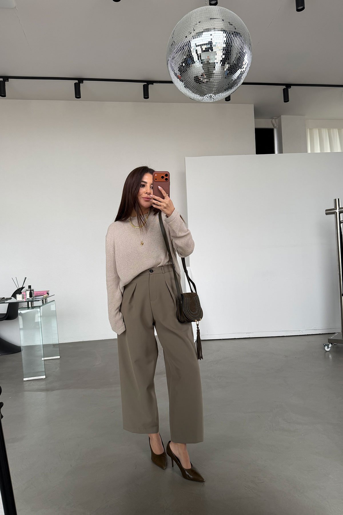 Pileli Tok Doku Premium Pantolon