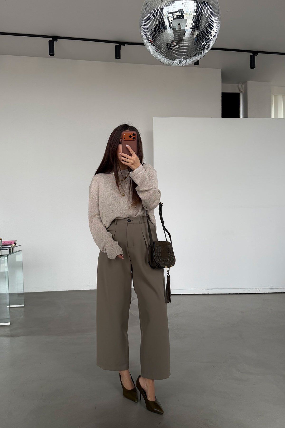 Pileli Tok Doku Premium Pantolon