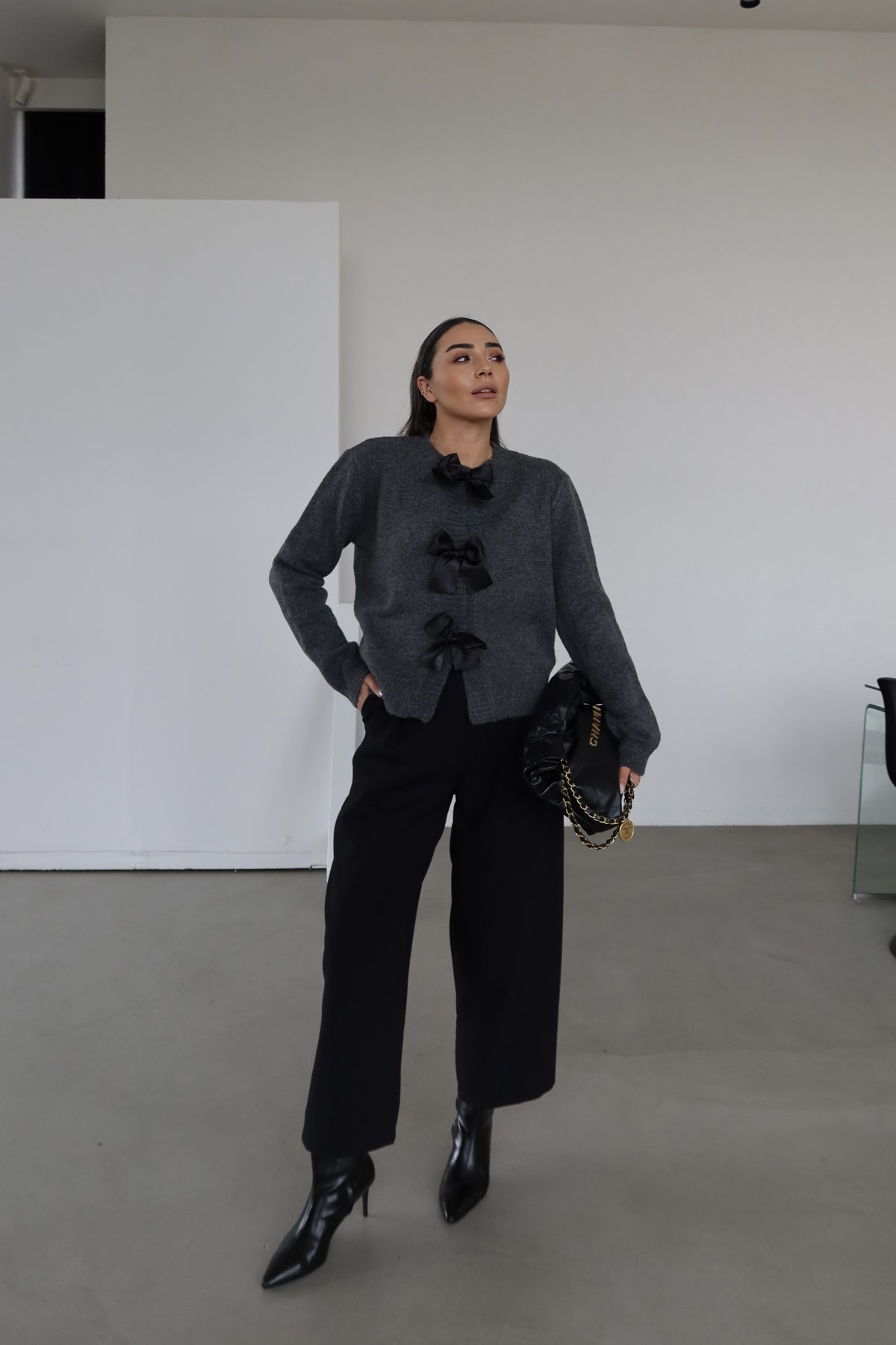 Pileli Tok Doku Premium Pantolon