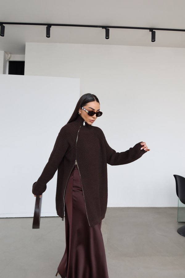 Tok Doku Maxi Saten Etek