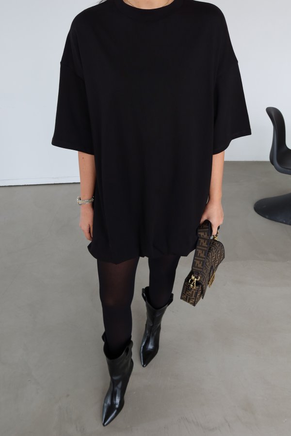 Kısa Kollu Altı Balon Elbise