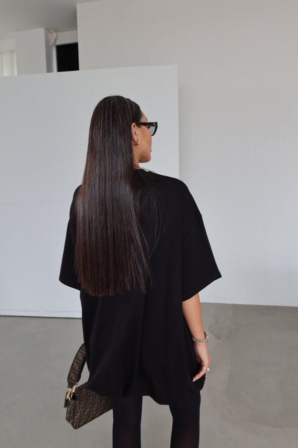 Kısa Kollu Altı Balon Elbise