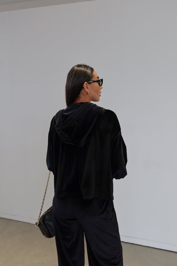 Kadife 3'lü Eşofman Takım