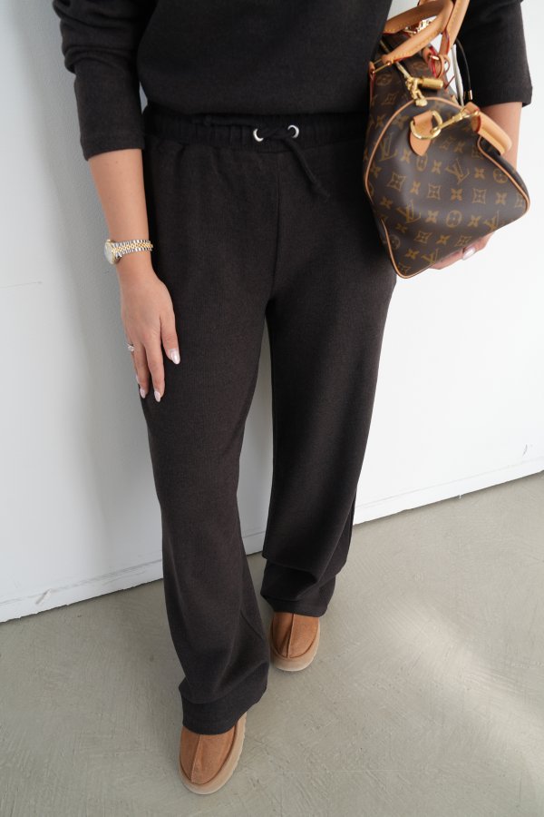 Kendinden Fitilli Triko Bluz Takım