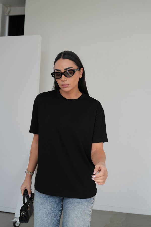 Yumuşak Dokulu Basic Tshirt