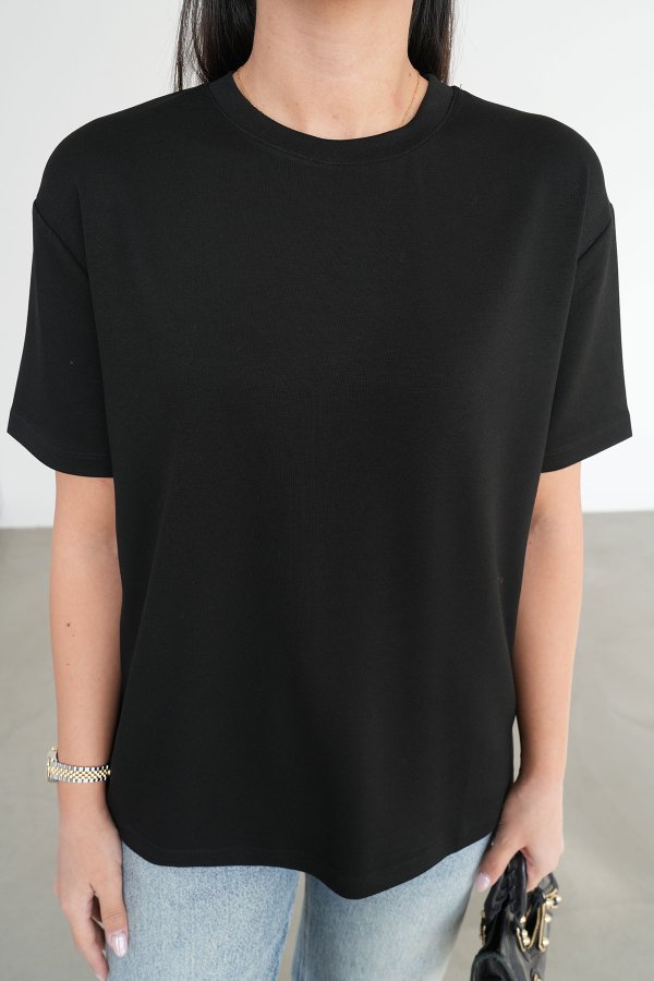 Yumuşak Dokulu Basic Tshirt