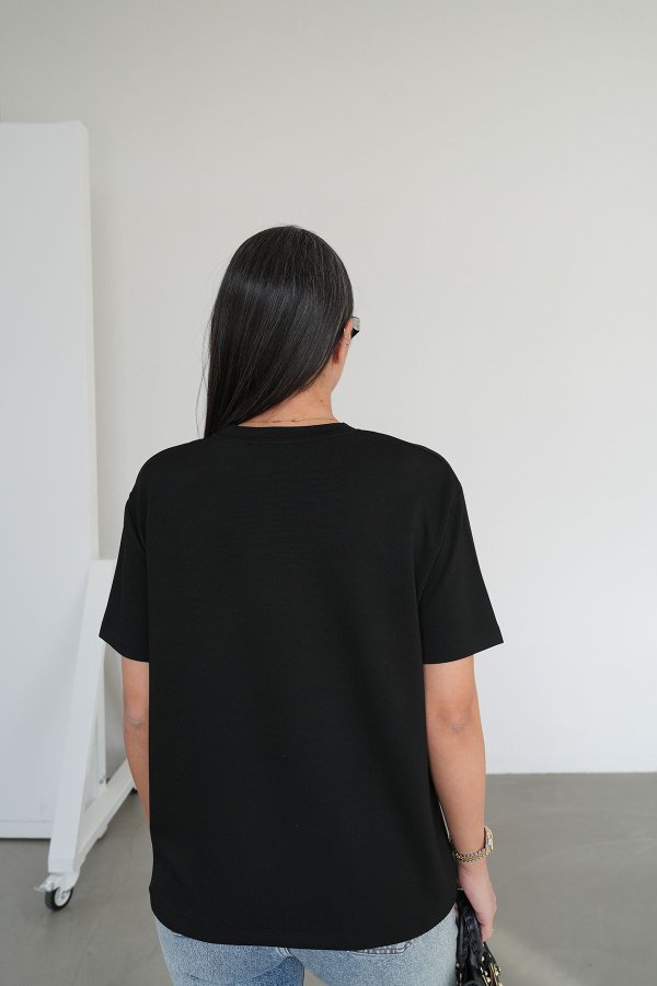 Yumuşak Dokulu Basic Tshirt