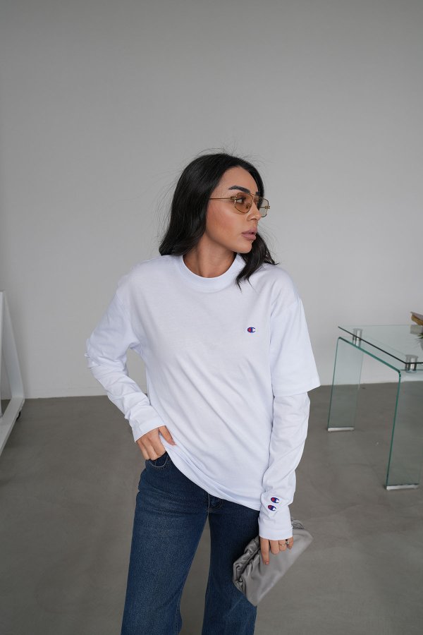 Parça Kollu Basic Sweat