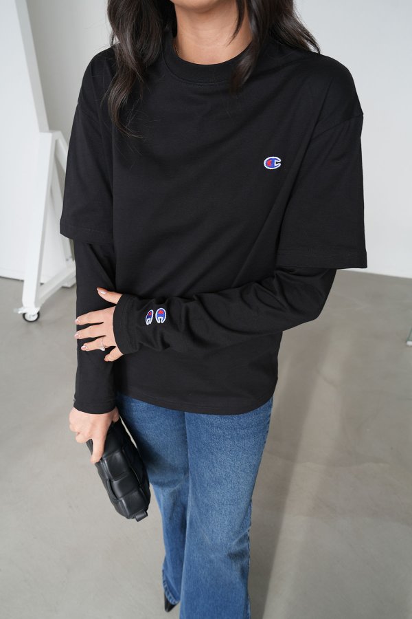 Parça Kollu Basic Sweat