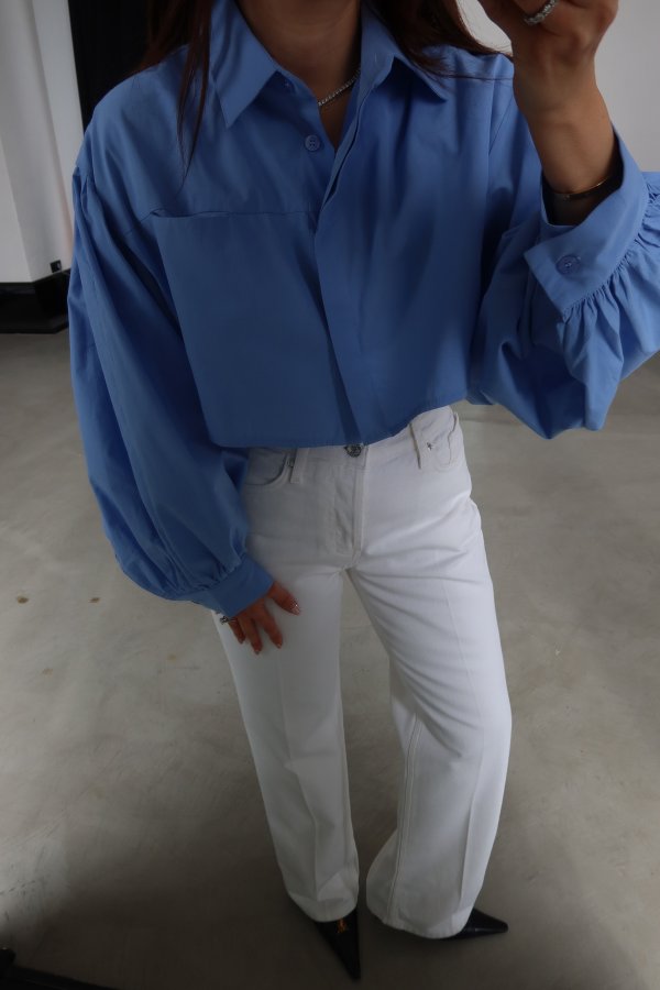 Yarasa Kol Crop Gömlek