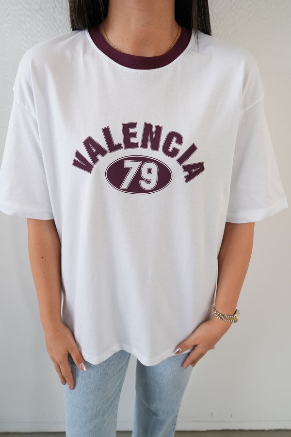 Valencia Baskılı Tshirt