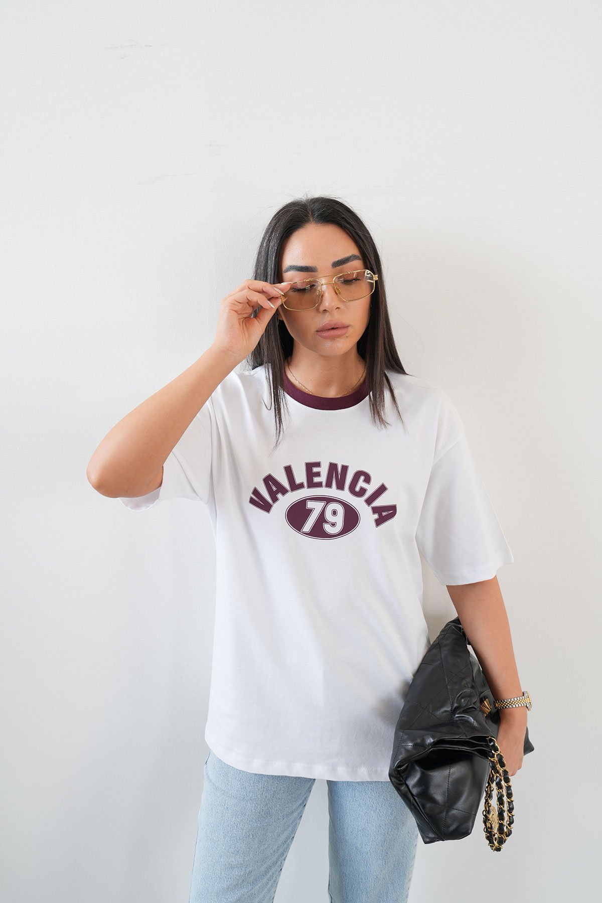 Valencia Baskılı Tshirt