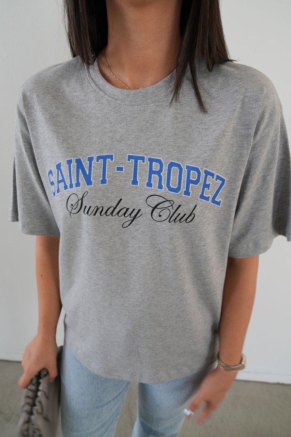 Saint Tropez Baskılı Tshirt