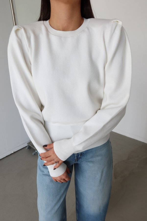 Bisiklet Yaka Omuzu Vatkalı Kazak