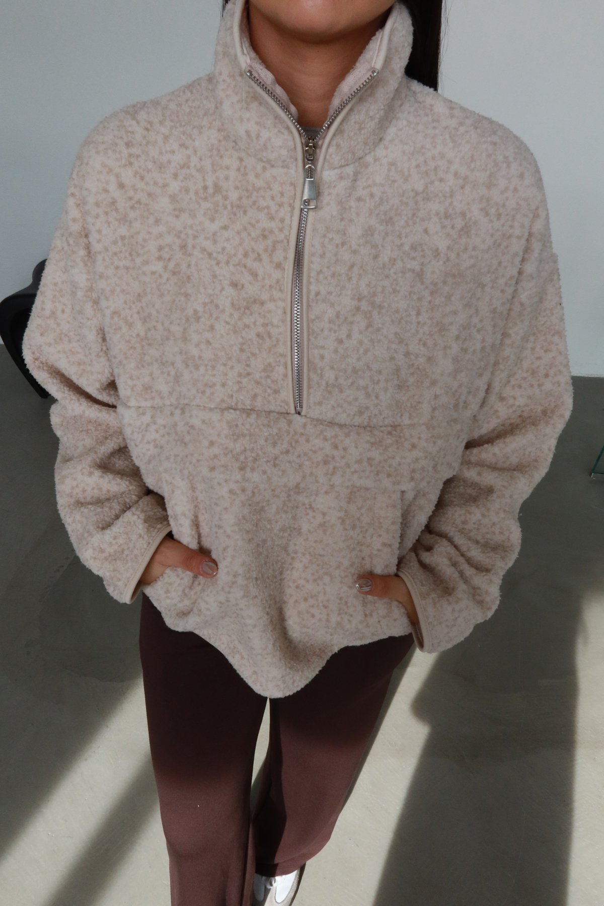 Torba Cepli Fermuarlı Sweat