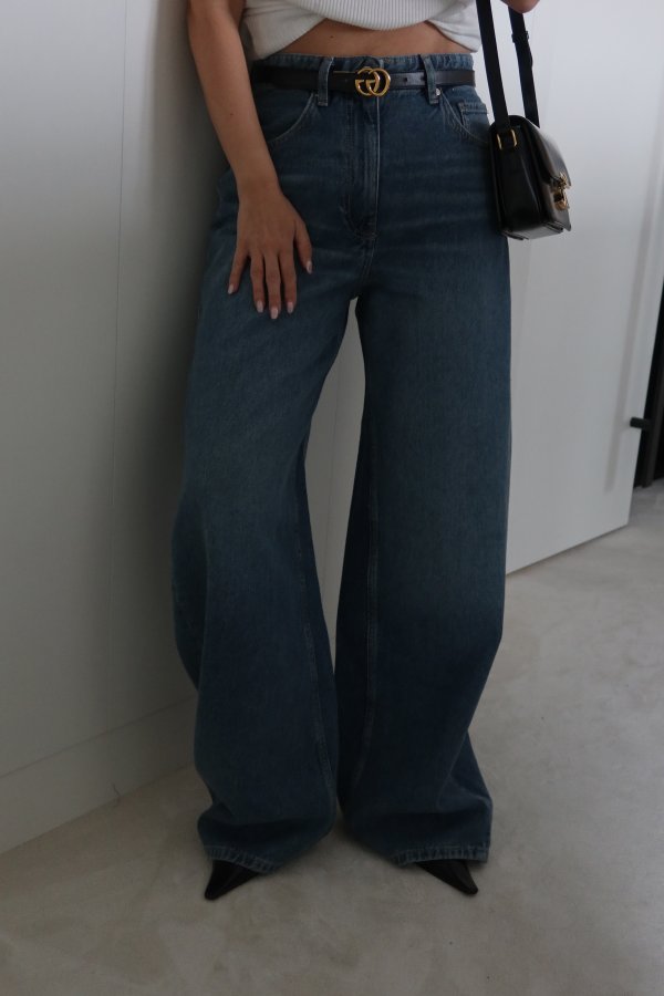 Geniş Kalıp Boyfriend Jean