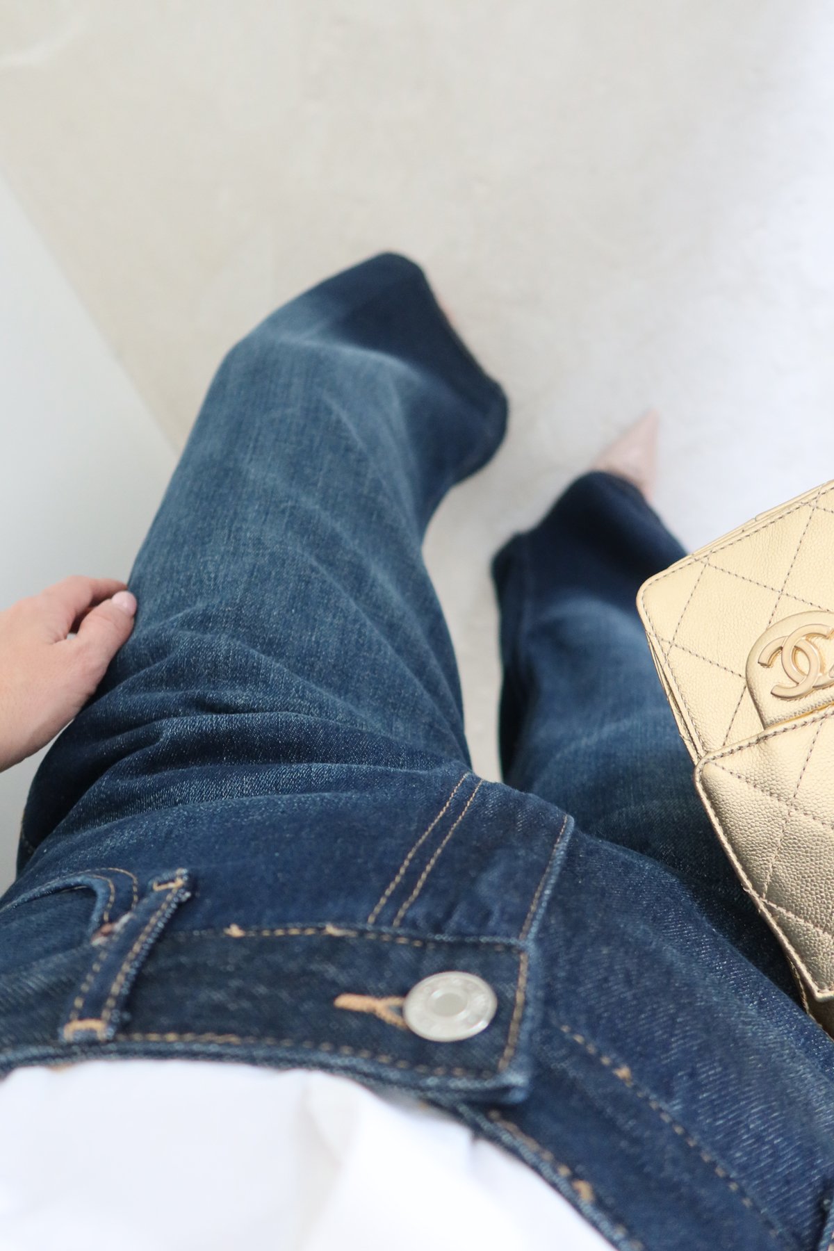 Kontrast Dikişli Geniş Kalıp