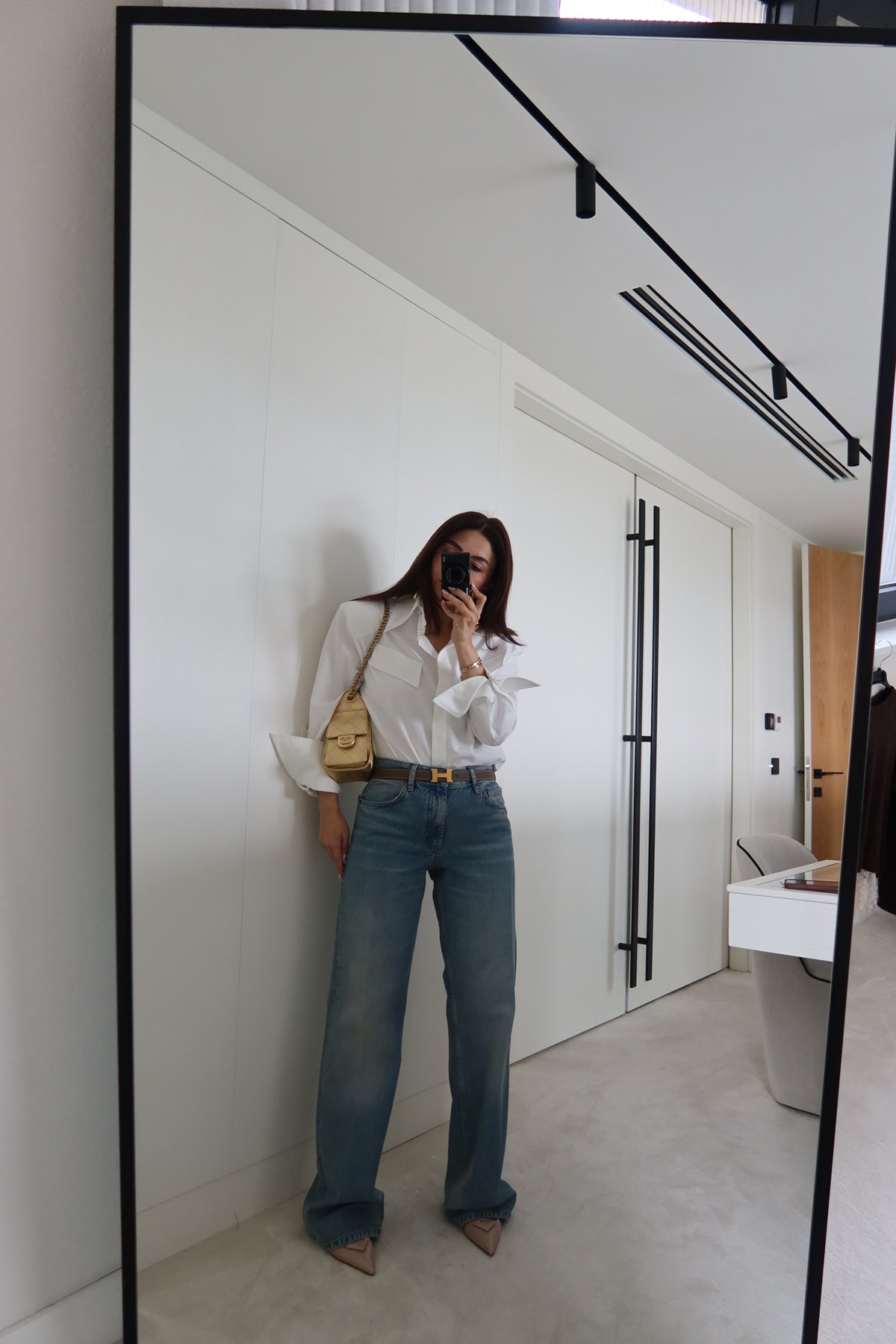 Basic Taşlamalı Straight Fit Jean