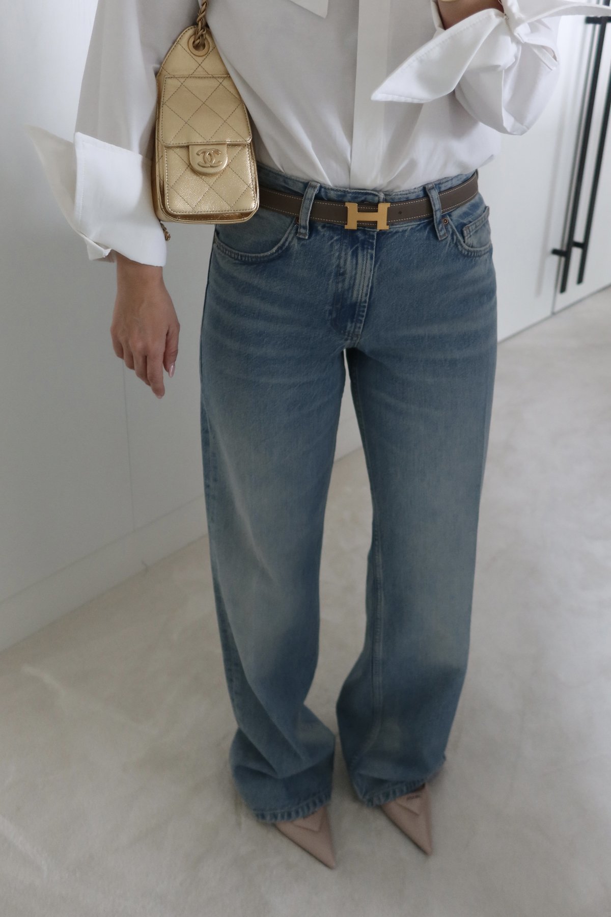 Basic Taşlamalı Straight Fit Jean